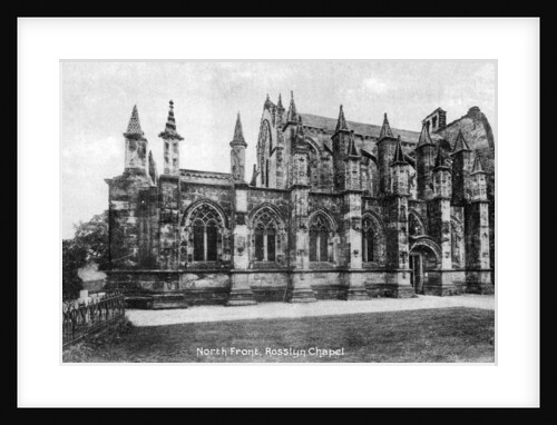 North front, Rosslyn Chapel, Midlothian, Scotland by Anonymous