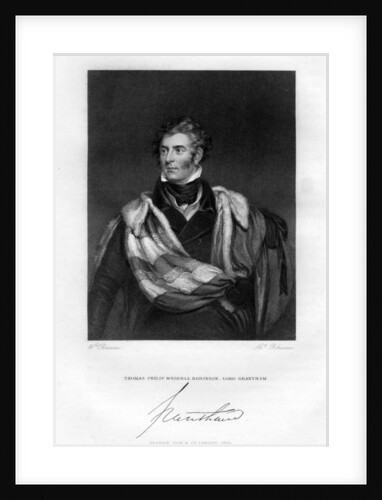 Thomas Philip Weddell Robinson, Lord Grantham by H Robinson