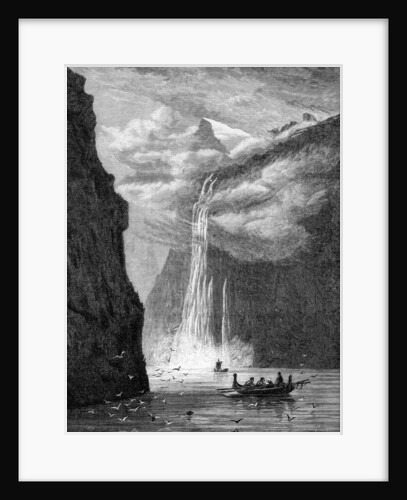 Geiranger fjord, with the Seven Sisters Fall, Norway by Anonymous