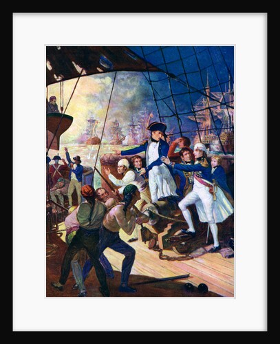 Nelson at the Battle of the Nile by Anonymous