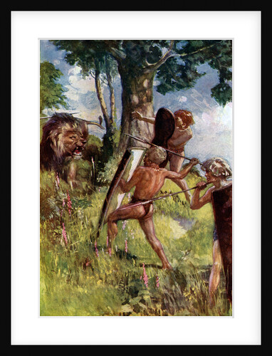 Lion hunters of the European Bronze Age by Anonymous