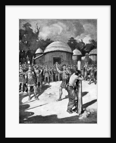 The scourging of Boadicea, 60 AD by JR Skelton
