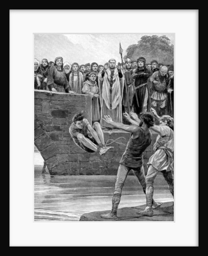 The ordeal of cold water by Richard Caton Woodville II