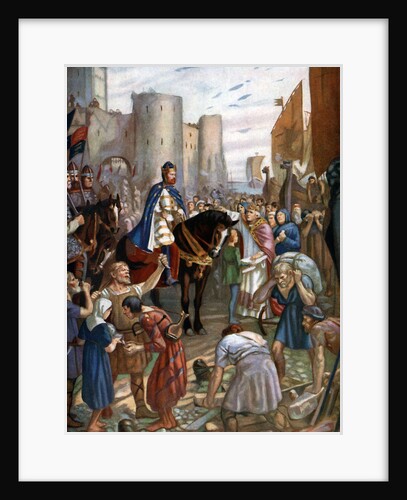 William Rufus at the Tower of London by Charles Goldsborough Anderson