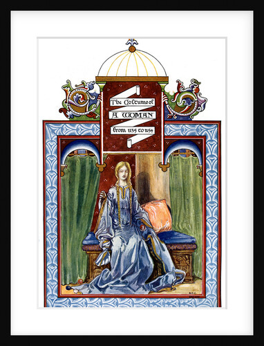 Female costume by Anonymous