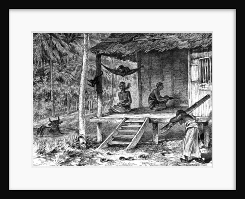 Malaysian hut by Dosso