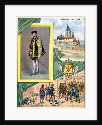 Gaspard de Coligny, Admiral of France by Gilbert