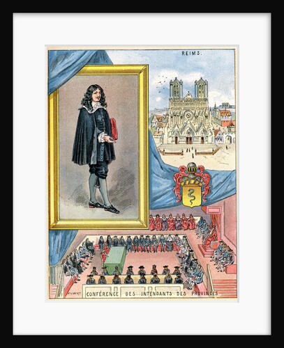 Jean-Baptiste Colbert, French minister of finance by Gilbert