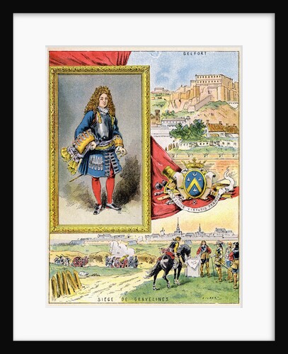 Sébastien le Prestre de Vauban, French military engineer by Gilbert