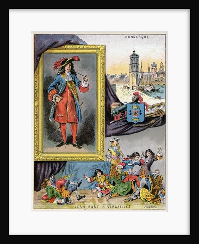 Jean Bart, French naval commander and privateer by Gilbert