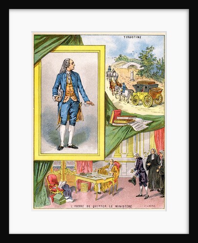 Anne Robert Jacques Turgot, French economist and statesman by Gilbert