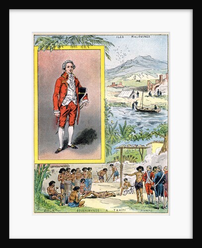 Louis Antoine de Bougainville, French navigator and military commander by Gilbert