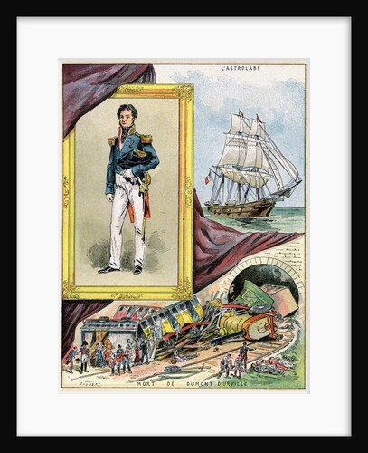 Jules Dumont d'Urville, French explorer and naval officer by Gilbert