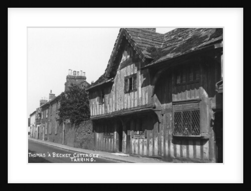 Thomas Becket cottages, Tarring, Worthing, West Sussex by Anonymous
