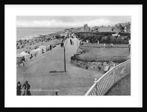 Holidaymakers on West Parade, Bexhill-on-Sea, East Sussex by Anonymous