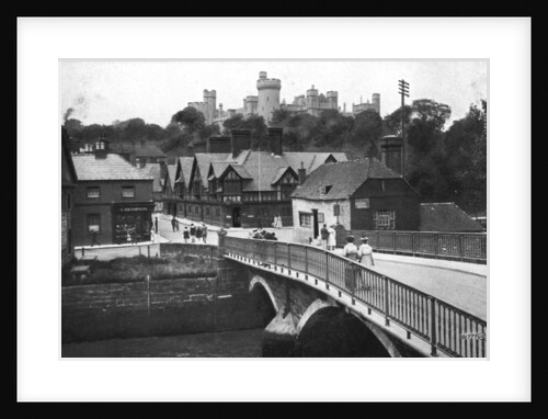 Arundel Castle and bridge, Arundel, West Sussex by Anonymous