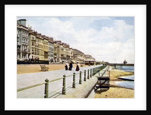 St Leonards, West Marina, from the pier by Anonymous