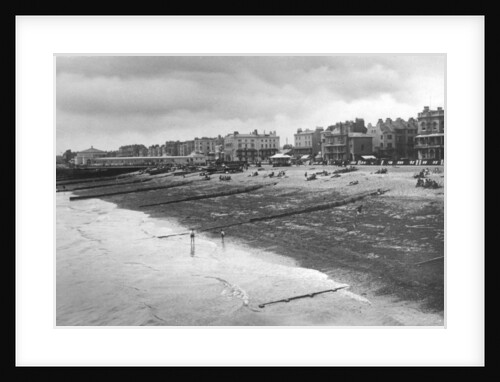 The west sea front, Worthing, West Sussex by Anonymous