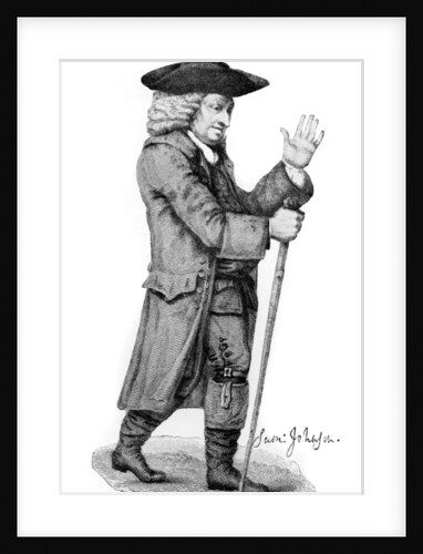 Dr Johnson, English literary figure by Thomas Trotter