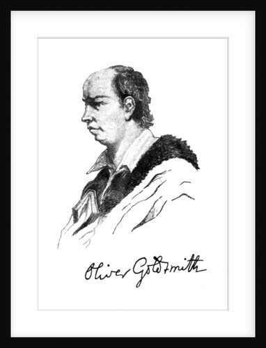 Oliver Goldsmith, Irish writer, poet, and physician by Anonymous