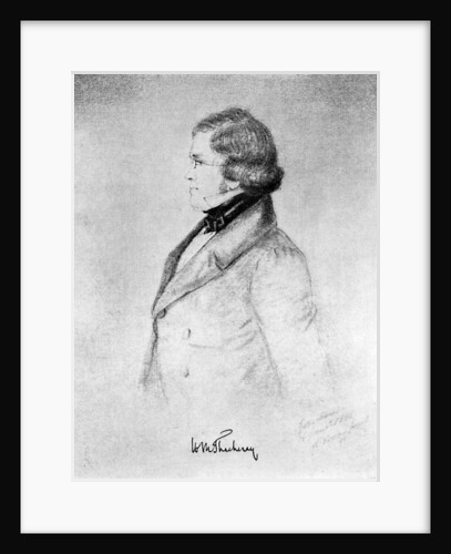 William Makepeace Thackeray, Anglo-Indian novelist by Anonymous