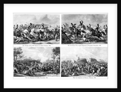 The First Sikh War, India by Anonymous