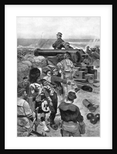 The Naval Brigade at Sevastopol by Anonymous