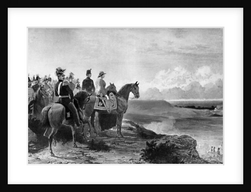 Queen Victoria reviewing her troops, Aldershot by Anonymous