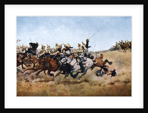 The Charge of the Cuirassiers at Rezonville by Anonymous