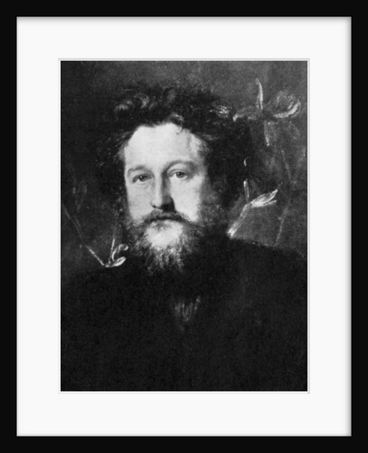 William Morris, English artist, writer, socialist and activist by Anonymous