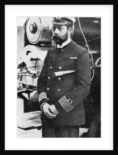 Prince George as a captain in the Royal Navy by Anonymous
