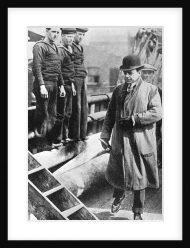 Captain Scott, British polar explorer, on the 'Terra Nova' by Anonymous