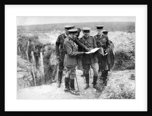 King George V (1865-1936) at St George's Hill, near Fricourt by Anonymous