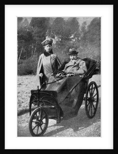 King George V and Queen Mary at Craigwell House, Aldwick, near Bognor Regis by Anonymous