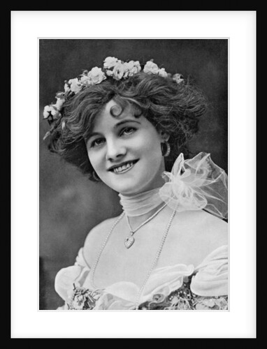 Miss Gertie Millar (1879-1952), actress by Alfred Ellis & Walery
