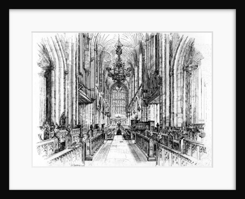 Bath Abbey, Bath, Somerset by Edward J Burrows