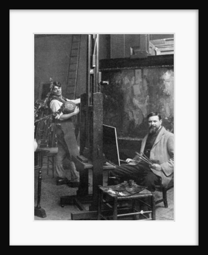 Sir Frank Brangwyn (1867-1956), Welsh artist by Reinhold Thiele