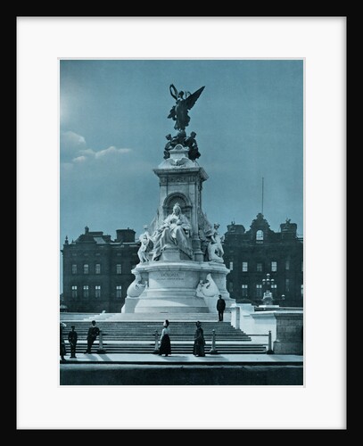 The Queen Victoria memorial, Buckingham Palace, London by FGO Stuart