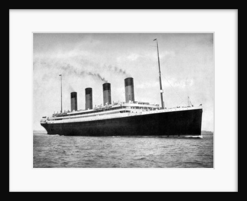 RMS 'Olympic', White Star Line ocean liner by FGO Stuart