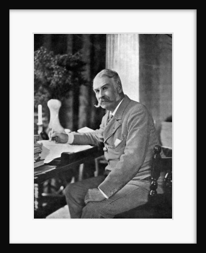 Sir William Schwenck Gilbert (1836-1911), English playwright and humorist by Frederick Downer & Sons