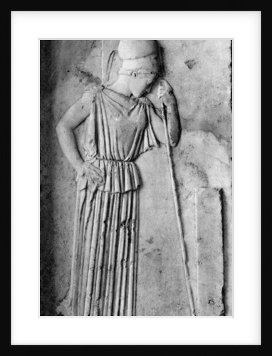 Relief of Athena/Minerva, 5th century BC by Martin Hurlimann