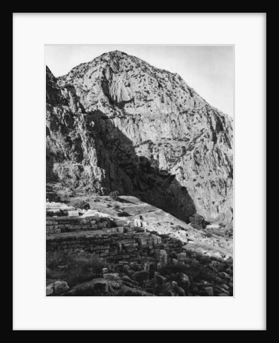 Delphi and the Phaedriades on Mount Parnassus, Greece by Martin Hurlimann