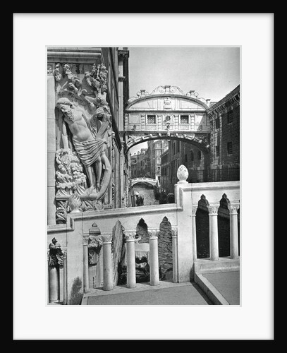 The Bridge of Sighs and Doge's Palace, Venice by Martin Hurlimann