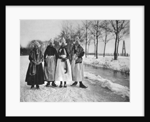 Winter, Volendam, Netherlands by Anonymous