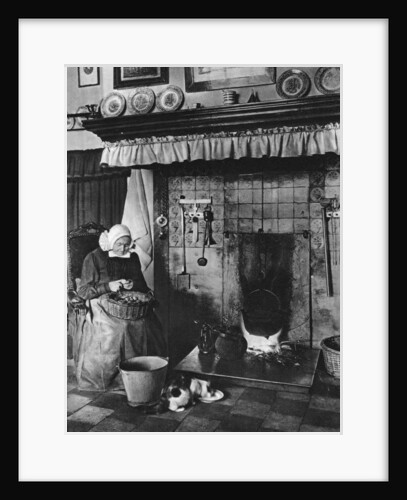 Kitchen and living-room in one, Twente, Netherlands by Anonymous