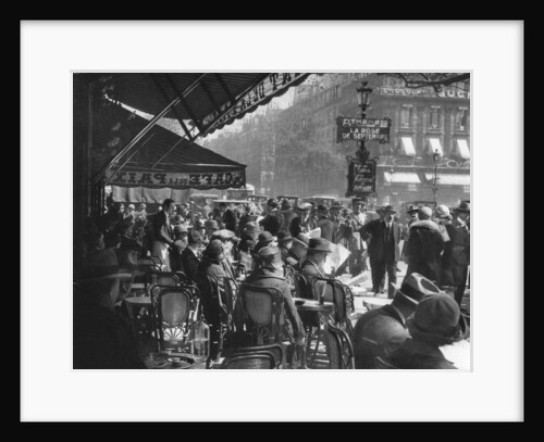 Café de la Paix, Paris by Martin Hurlimann