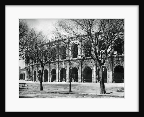 The Roman Arena, Nimes, Provence, France by Martin Hurlimann