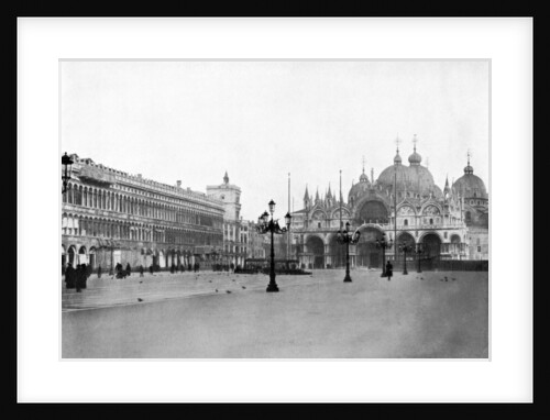 Plaza San Marco, Venice, Italy by Homer L Knight