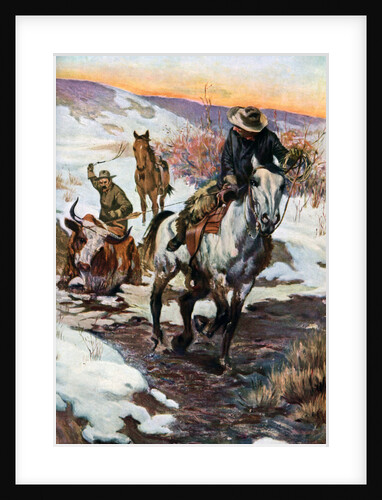 Winter Work for the Cowboys by Anonymous