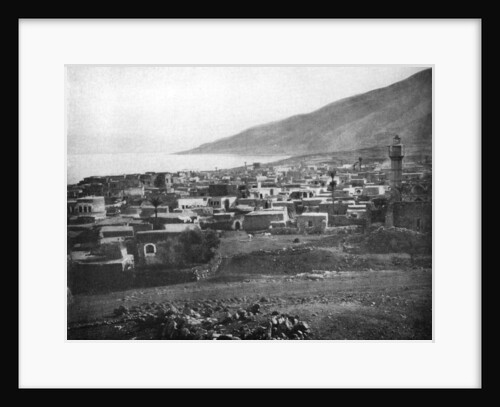 Tiberias and the Lake of Galilee by Anonymous